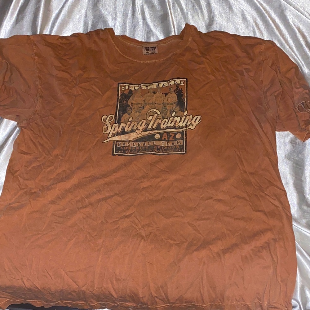 Comfort Colors Orange Graphic Tee